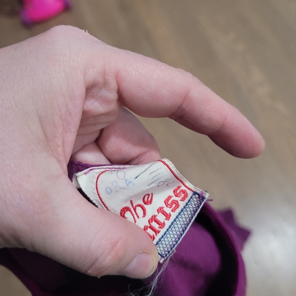 Vintage The Miss Purple Embroidered Caften - Picture 8 of 8